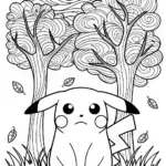 Pikachu Coloring Fun: Electric Adventure!