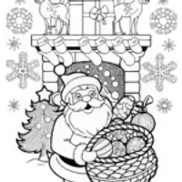 Santa Claus Coloring Page