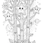 Starry Night in the Enchanted Forest