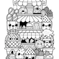 Kooky Cookie Coloring Fun