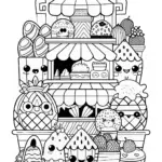 Kooky Cookie Coloring Fun