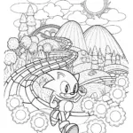 Sonic the Hedgehog Coloring Adventure