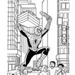 Spider-Man on a City Scooter Adventure