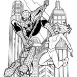 Spiderman running