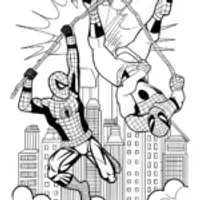 Spider-Man in Action: Coloring Adventure