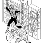 Spider-Man Shopping for Groceries