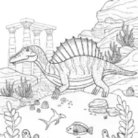 Spinosaurus: Underwater Adventure