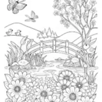 Blossoming Garden Coloring Extravaganza