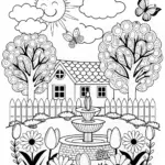 Spring Bloom Coloring Extravaganza