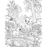Sunny Day with Bambi and Friends