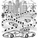 Supercar Coloring Extravaganza