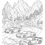 Supercars in the Mountain Valley