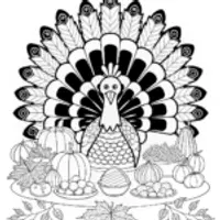 Thanksgiving Turkey Coloring Fun