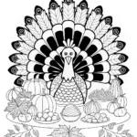 Thanksgiving Turkey Coloring Fun