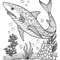 Sharks Under the Sea