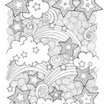 U is for Universe: Stars, Hearts, and Clouds Coloring Fun