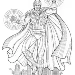 Batman Armor Coloring Page