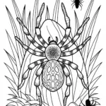Spider by the Tranquil Lake