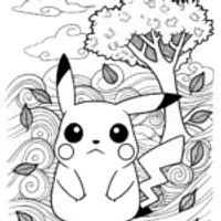 Pikachu’s Fun Coloring Adventure