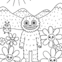Huggy Wuggy’s Colorful Garden Adventure