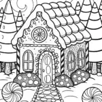 Gingerbread Wonderland: A Sweet Coloring Adventure