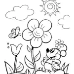 Mickey’s Colorful Adventure in the Garden