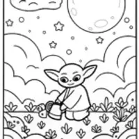 Baby Yoda’s Cosmic Gardening Adventure
