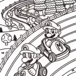 Mario and Luigi Racing in the Mushroom Kingdom!