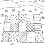 Coloring Patchwork Dreams: Stitches in Time