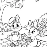 Joyful Picnic with Benny and Bella the Bunnies