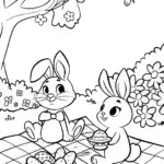 Joyful Picnic with Benny and Bella the Bunnies