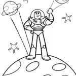 Buzz Lightyear’s Galactic Adventure Coloring Fun