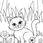 The Cat’s Enchanted Adventure in the Garden