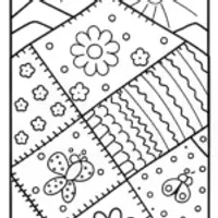 Whimsical Stitch Garden Adventure with Fluttering Butterfly