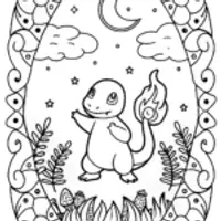 Charmander’s Magical Night Under the Stars