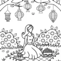 Barbie’s Enchanted Garden Party Coloring Adventure