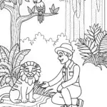 Blippi’s Fun Day with a Lion in the Animal Kingdom