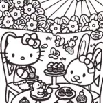 Hello Kitty’s Sweet Tea Party with Friends!