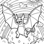 Charizard’s Joyful Flight Through the Sky