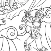 Epic Showdown at the Rift: Heroic Battle of the Elven Knight