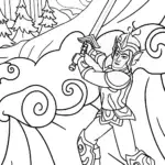 Epic Showdown at the Rift: Heroic Battle of the Elven Knight