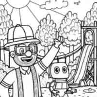Blippi and the Curious Robot Adventure Fun!