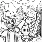 Blippi and the Curious Robot Adventure Fun!