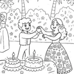 Magical Candlelight Celebration with Dancing Friends