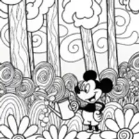 Mickey’s Garden Adventure: Color the Magic!