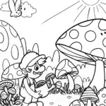 Luigi’s Adventure in the Magical Mushroom Garden