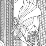 Lightning Fast Adventure with Superhero in the City