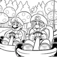 Mushroom Rally Adventure with Mario and Luigi