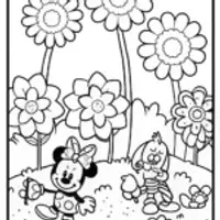 Minnie Mouse’s Adventure in the Enchanted Garden