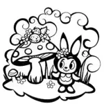Kuromi’s Magical Mushroom Garden Adventure